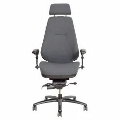 24 timers kontorstol Be-Ge 852, grå