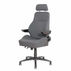 24 timers kontorstol Be-Ge 9080 HD, grå