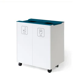 Affaldsstation CORE 2 rum m. hjul