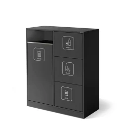 Affaldsstation PURE Double 4 rum