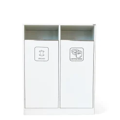 Affaldsstation PURE Double 2 rum