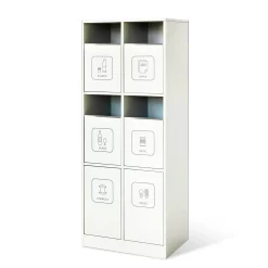 Affaldsstation PURE High 6 rum