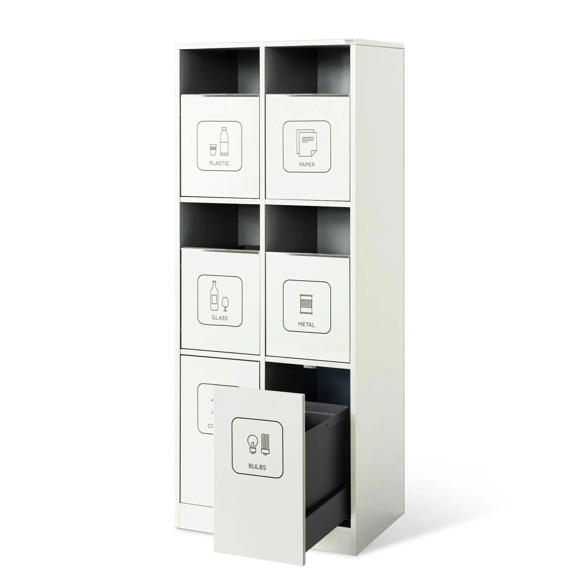 Affaldsstation PURE High 6 rum