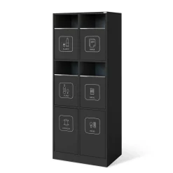 Affaldsstation PURE High 6 rum