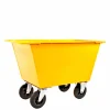 Affaldsvogn 300 liter gul