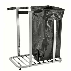 Affaldsvogn dobb, galv. Til 125 ltr. sæk