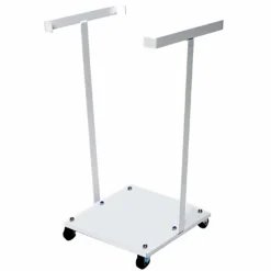 Affaldsvogn, hvid. Til 240 ltr. sække