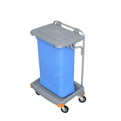 Affaldsvogn med hjul og Låg