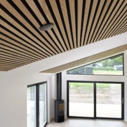 Akustikpanel 60x240h cm, røget eg