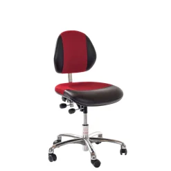 Arbejdsstol Duo lav alu grøn