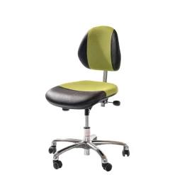 Arbejdsstol Duo mellem alu grøn