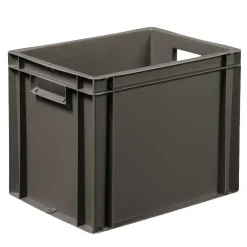 Arca EURO kasse P. 40x30x32h cm grå