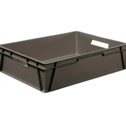 Arca EURO kasse P. 80x60x20h cm grå