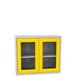 Arkivskab med glasdøre Arkilux II 40x95x80h cm