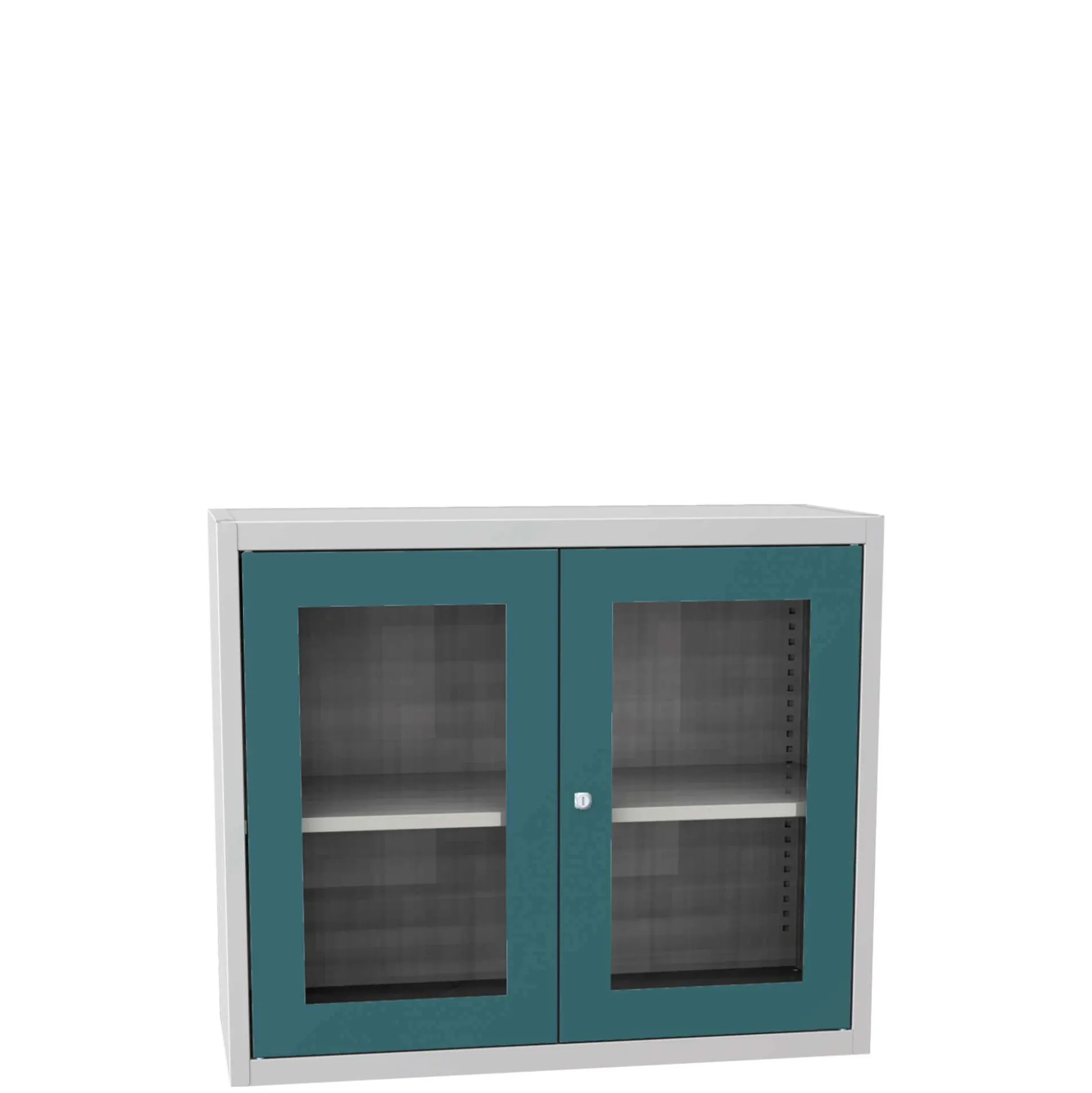 Arkivskab med glasdøre Arkilux II 40x95x80h cm