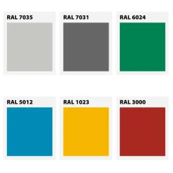 Arkivskab med glasdøre Arkilux II 40x95x195h cm