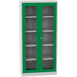 Arkivskab med glasdøre Arkilux II 40x95x195h cm