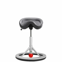 Back App 2.0 Sølvgrå. Sort ægte læder