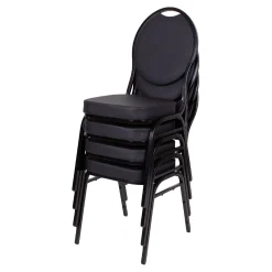 Banquet Classic Banketstol, sort PU