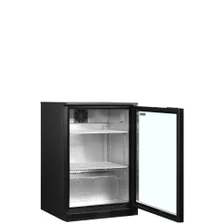 Bar køleskab Tefcold DB126H, Sort