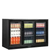 Bar køleskab Tefcold DB301S-3, Sort