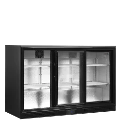 Bar køleskab Tefcold DB301S-3, Sort