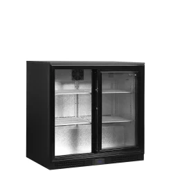 Bar køleskab Tefcold DB201S, Sort