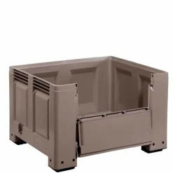 Big Box med åbning i siden 670 ltr. Grå