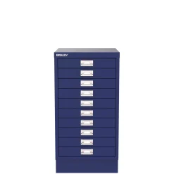 BISLEY skuffeskab, 10 skuffer, Antracit, A3