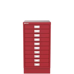 BISLEY skuffeskab, 10 skuffer, Antracit, A3