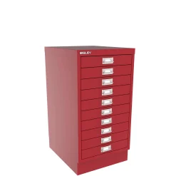BISLEY skuffeskab, 10 skuffer, Antracit, A3