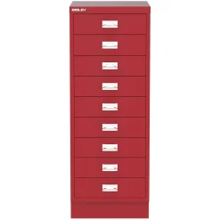 BISLEY skuffeskab, 9 skuffer, Antracit, A3