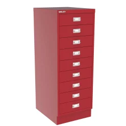 BISLEY skuffeskab, 9 skuffer, Antracit, A3