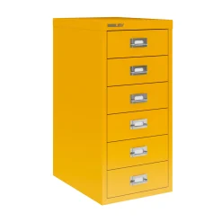 BISLEY skuffeskab, A4, 6 skuffer