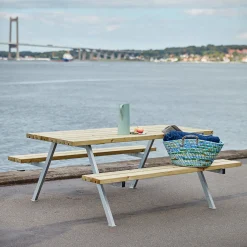 Bord bænkesæt Alpha trykimprægneret