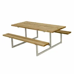 Bord bænkesæt Rustik trykimprægneret