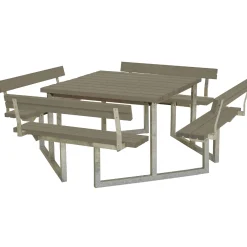 Bord bænkesæt Twister m. ryglæn