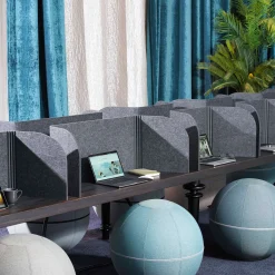 Bordskærm FoldIT Basic, 82 cm bred, kan foldes sammen