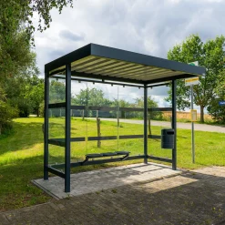 Busskur m. lange sider Delta 2