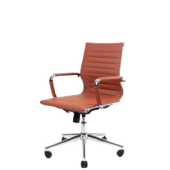 CC 10 72A kontorstol M cognac brun