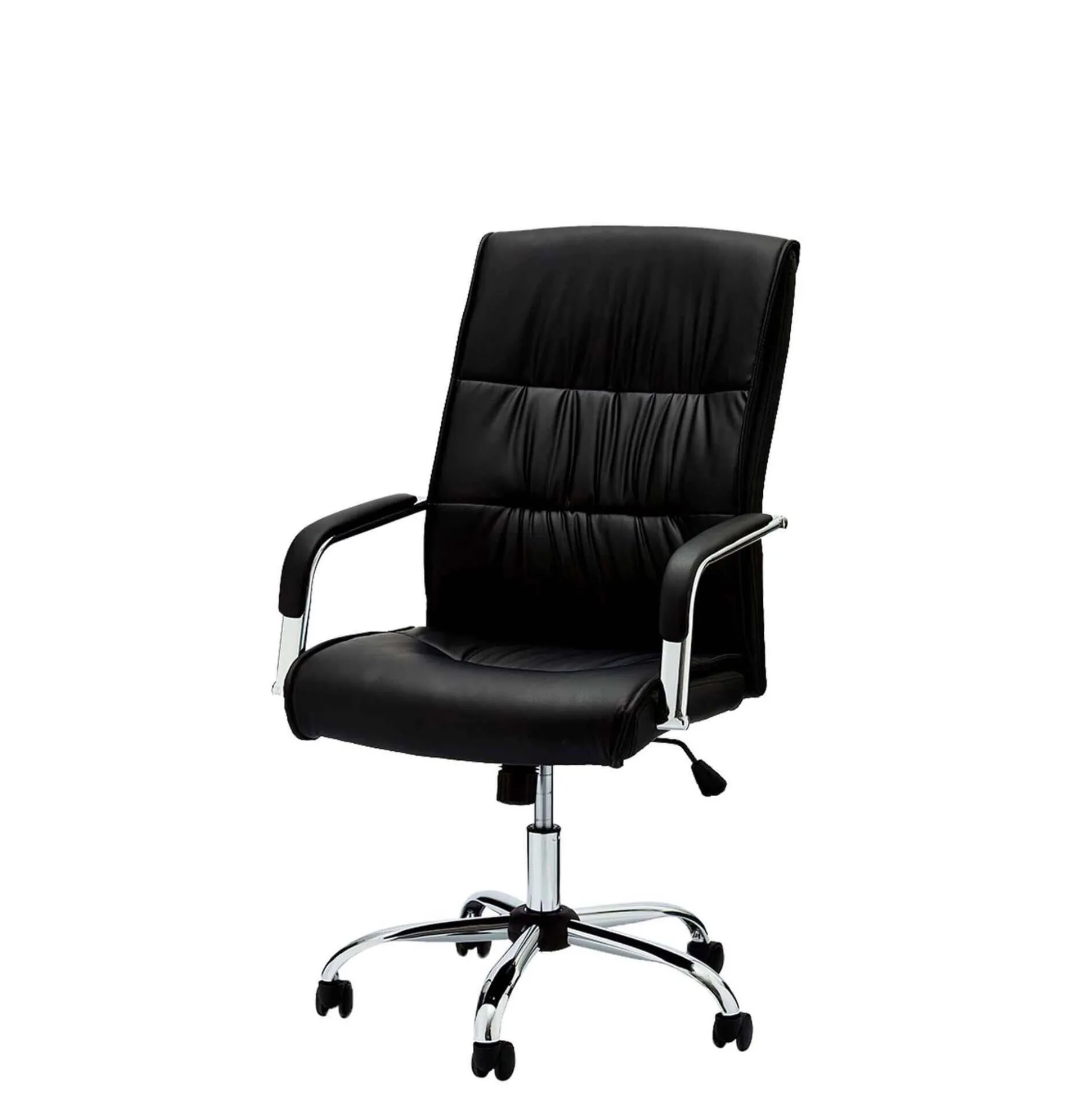 Chefstol Diego kunstlæder sort