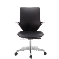 Chefstol Supreme, sort læder