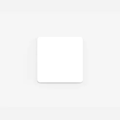 Curve glastavle, 99x99 cm