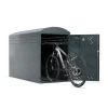 Cykelgarage BOX m. 2 vægge og buet tag