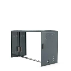 Cykelgarage BOX m. gavl og u. vægge