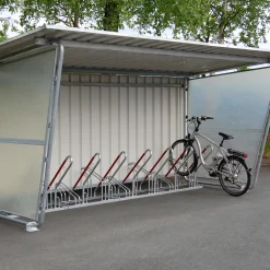 Cykeloverdækning m. vægge Sol 18