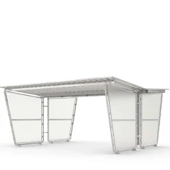 Cykeloverdækning m. vægge Sol 28