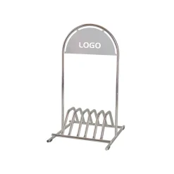 Cykelparkering Expo Gotik, hvid