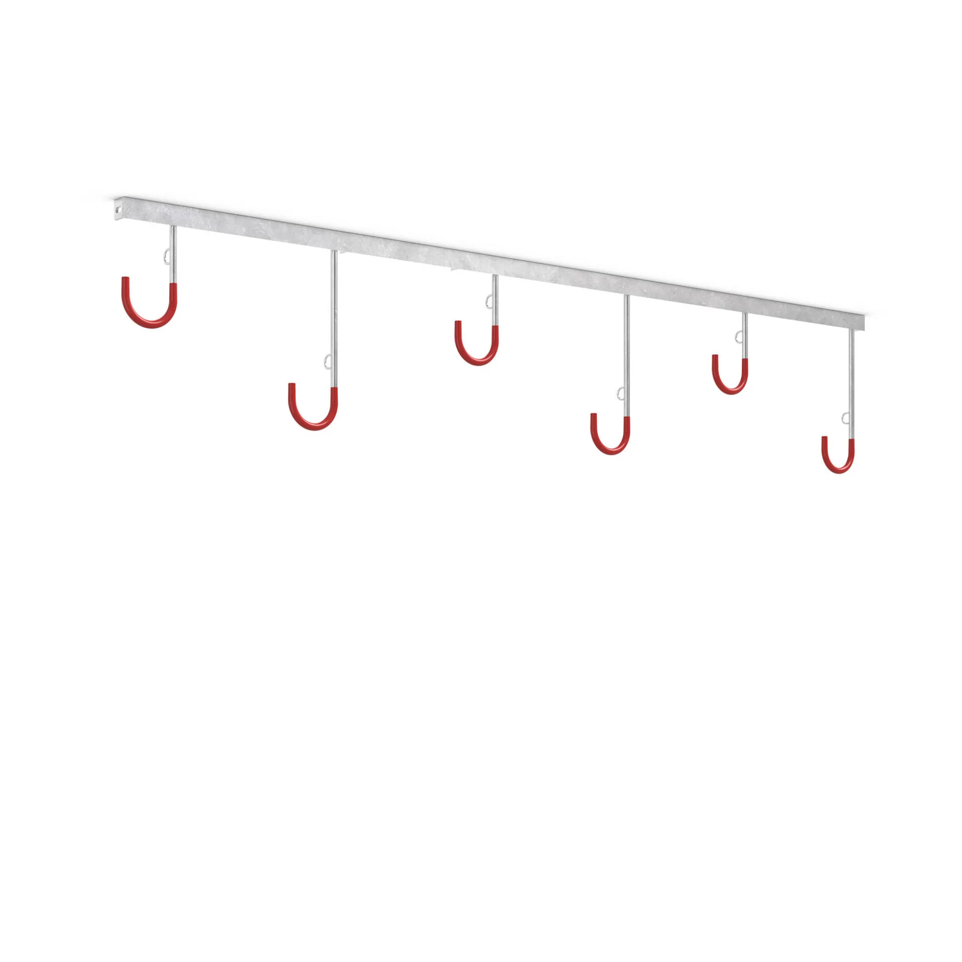 Cykelstativ hængende 6 kroge, loft