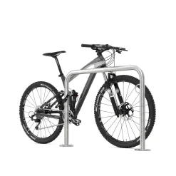 Cykelstativ lænesystem 125 cm, jord